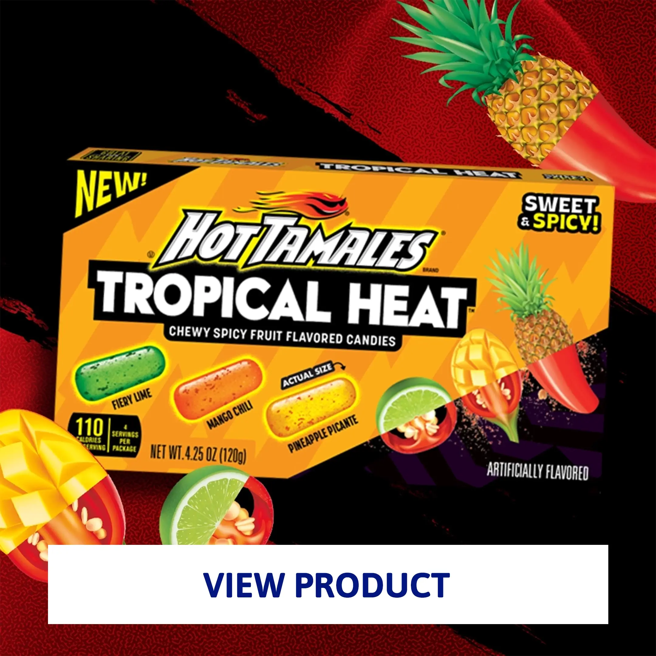 View HOT TAMALES Tropical Heat Product Page